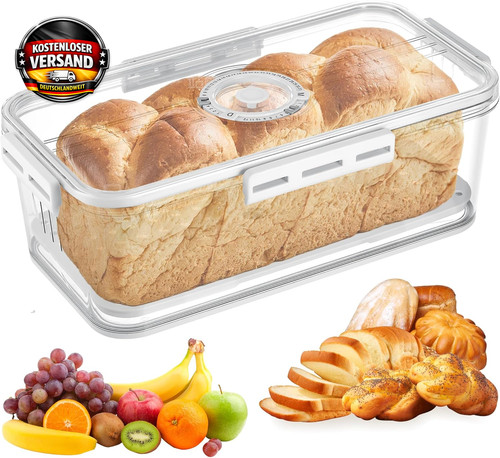 Großer brotkasten mit timer - brotkasten,