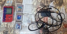 Gameboy Pocket Im Set Für Bastler Mit Netzadapter Und 3 Spielen