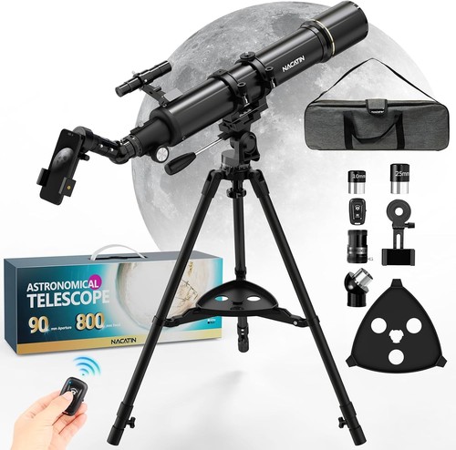 Teleskop 90mm refraktor 800mm - refraktor,