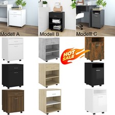 Rollcontainer Aktenschrank Bürocontainer mit Schublade/Regal Büroschrank Schrank