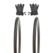2x Fahrradreifen 28 Zoll KUJO 700-40C | 42-622 inkl. 2 x Schlauch mit AV