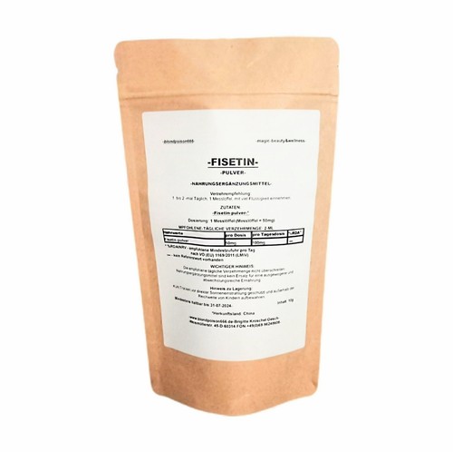 50g fisetin pulver 100mg td - 100mg,