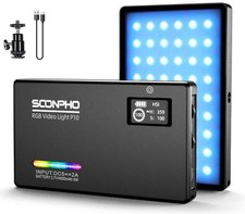 SOONPHO P10 RGB Licht Fotografie, LED Video Licht Aluminium CRI97+ LED Video