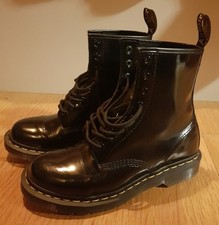 ?Dr. Martens?'Lackleder Schnürrstiefel' Gr.: 40 Black