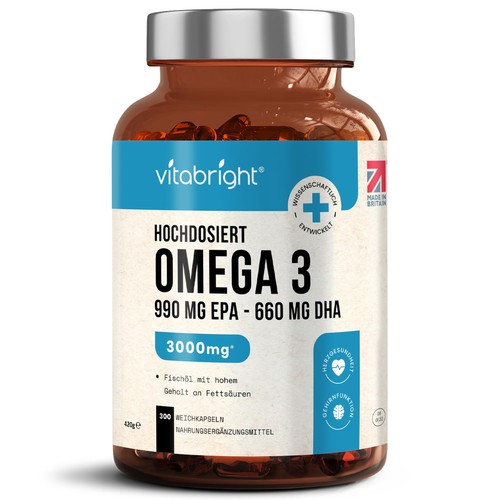 Vitabright omega kapseln - omega, 3