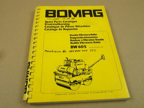 Bomag bw60s doppel - bomag,