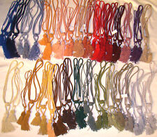 Kordel mit Quasten,  Raffhalter für Deko Gardinen, Dekoration Kordelraffhalter