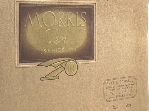 1938 morris ten - morris, series