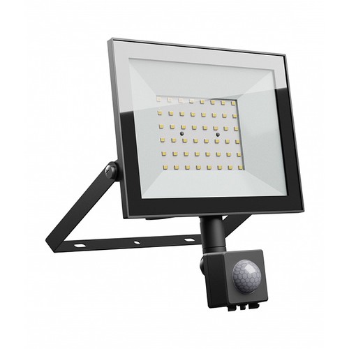 Led fluter strahler schwarz - led,