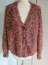 NEU ❗️Desigual Damen Strickjacke Cardigan Weste Gr XL  Oversized Kuschelig Bunt 