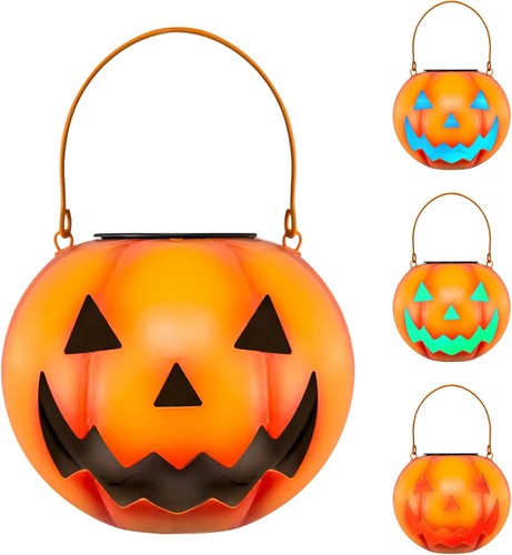 Halloween deko kürbis solar - deko,