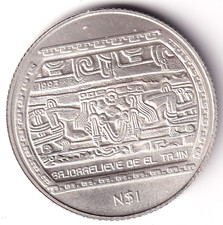 AV-VD Mexiko 1993 1 Pesos Bajorrrelieve El Tajin 1/4 OZ 999 Silber DE20