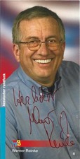 Werner Reinke - Autogrammkarte - hr 3