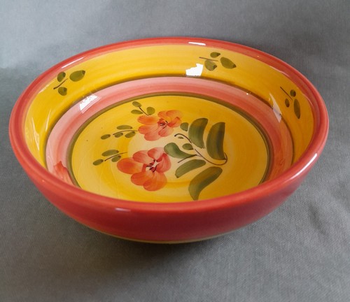 Keramik schale blumen - keramik,
