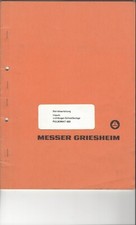 Messer Griesheim Impuls-Lichtbogen-Schweißanlage PULSOMAT 450 Betriebsanleitung