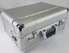 Aktenkoffer Alukoffer Pilotenkoffer Alu Koffer Silber B45xT20xH33cm Zustand: OK