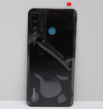 Akkudeckel Backcover Rückseite mit Kameralinse, Schwarz für HUAWEI P30 Lite 48MP