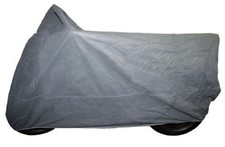 Roller Motorrad Abdeckplane Indoor Cover Größe L grau atmungsaktiv *Top Angebot*
