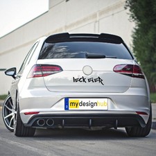 Autoaufkleber LECK EIER