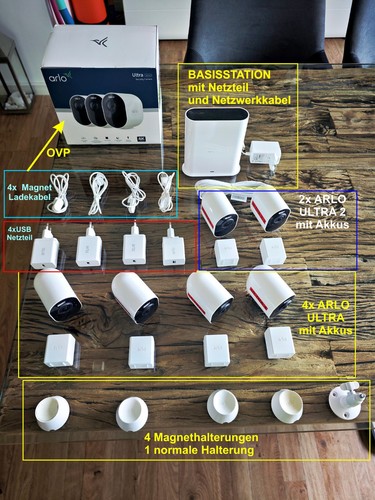 Arlo ultra und - 2,