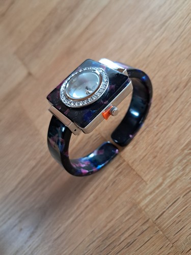 Spangenuhr uhr spange marmor - uhr,