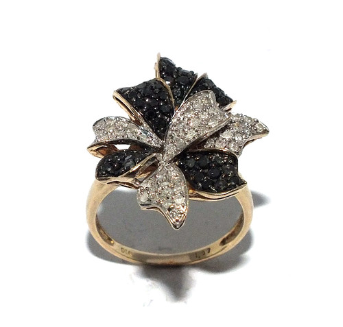 Damenring gelbgold 9ct mit - damenring,