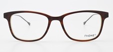 FHONE Brille Sascha M.HAV 355M Acetat Matt Braun Grau Quadrat Minimalistisch S