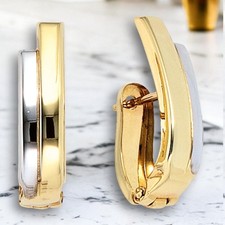 Creolen 333 Gold Gelbgold