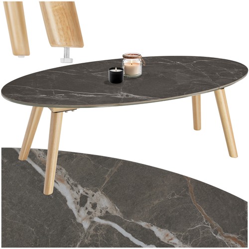 Couchtisch oval coffeetable - oval,
