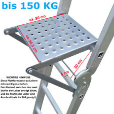 Leiter Einhänge Plattform f. Sprossenleiter Trittleiter Leiterpodest Werksleiter