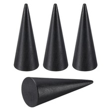 Holzkegel-Ringhalter, 4 Stück