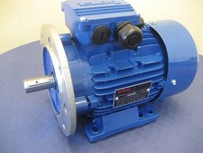 EMK Elektromotor Drehstrom 0,12kW 3000/min Welle 9mm 56 B35 (Fuß+Flansch) IE2