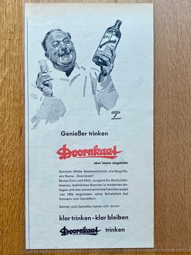 Genießer trinken doornkaat - trinken,