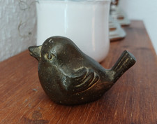Messingvogel Dekoration Spatz