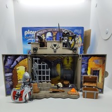 PLAYMOBIL KNIGHTS Burg RITTER Festung Troll Zwerge Oger Drache Ritterburg SELTEN