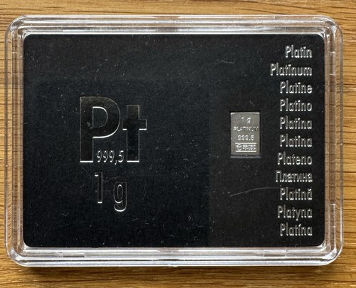 Valcambi platinbarren g - valcambi,