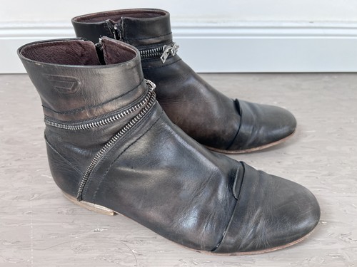 Diesel leder stiefel herren - leder,