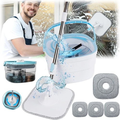 360 spin mop und eimer - 360°,