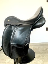 Fichtbauer Dressursattel 17,5“ Paura B/C Kammer Kurzer Rücken Breites Pferd