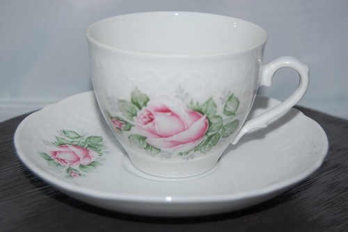 Kaffeetasse 2tlg rosa - kaffeetasse,