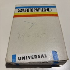 ORWO Fotopapier BH1 100 Blatt 7,4x10,5cm Neu universal BH1 Vergrößerungspapier