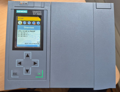 Siemens simatic cpu1518f 4 - simatic, s7-cpu1518f-4