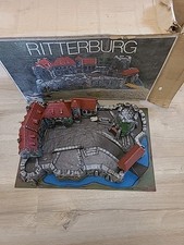 Ritter BURG für Elastolin oder Warhammer Figuren Von Big Vintage Ovp 3531