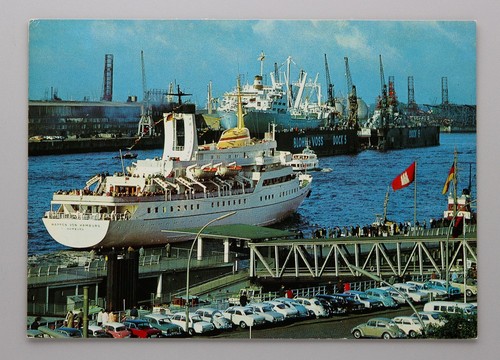Postkarte hamburg pauli - hamburg,