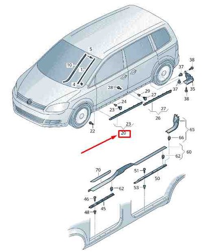 Sharan türverkleidung - vw,