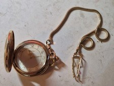 SEKONDA Herren Full Hunter goldfarbene Taschenuhr - ungetestet