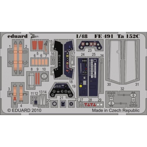 Mw22 eduard fe491 - mw22, 152c
