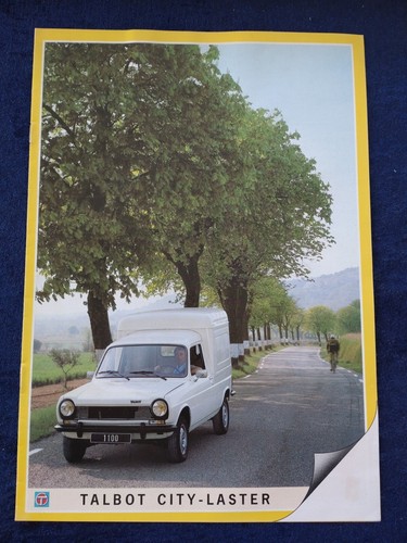 Talbot city laster prospekt - talbot,