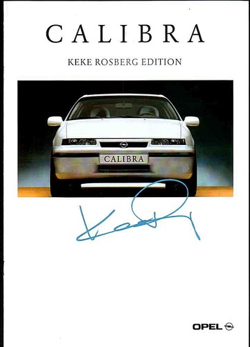 Opel calibra prospekt 1994 - prospekt, 9.1994