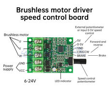 DC 3-phase Brushless Motor Speed Controller Motor Drive Control Board 6V12V24V